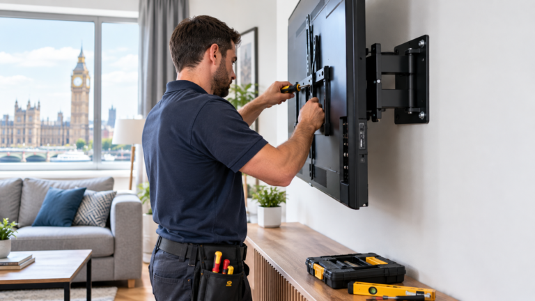 professional tv wall mounting service london